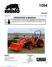 RHINO 1594 Operator's Manual