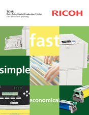 Ricoh TC-IIR Brochure & Specs