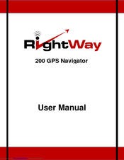 RightWay 200 User Manual