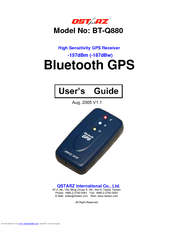 Qstarz BT-Q880 User Manual