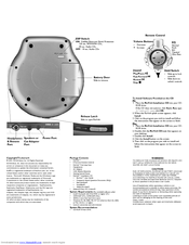 Sonic Blue SP100 User Manual