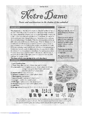 Rio Grande Games Notre Dame Owner's Manual
