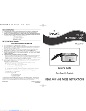 Rival RO230-C Owner's Manual
