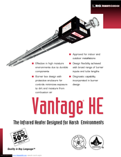 Roberts Gorden VANTAGE HE HE-80 Brochure & Specs