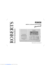 Roberts R9958 Manual