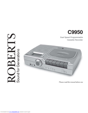Roberts C9950 User Manual
