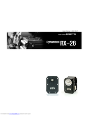 Robotis Dynamixel RX-28 User Manual