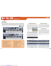 Roland RS-50 Catalog