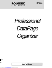 Rolodex RF-6090 User Manual