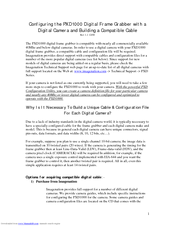 CyberOptics Imagenation PXD1000 Configuration