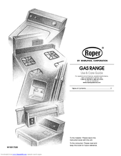 Roper W10017530 Use And Care Manual