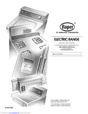 Roper W10017690 Use And Care Manual
