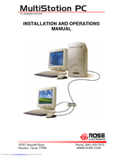 Rose electronics MultiStation Installation And Operation Manual