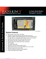 Rosen DS-UN0910 Quick Start Manual