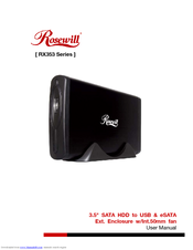 Rosewill RX353 Series User Manual