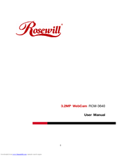 Rosewill RCM-3640 User Manual