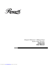 Rosewill ELEGANT RCM-8163 User Manual