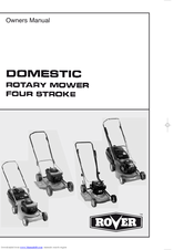 Rover Domestic Domestic Rotary Mower Owner's Manual