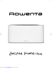 Rowenta Toaster User Manual