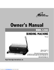 Royal Sovereign RBM-1200 Owner's Manual