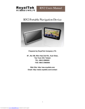 Royaltek RN2 User Manual