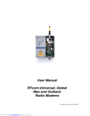 RTcom Radio Modems User Manual
