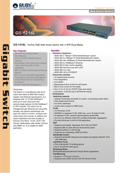 Ruby Tech GS-1216L Specification