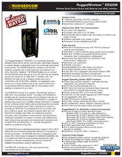 RuggedCom RuggedWireless RS920W Specifications