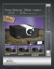 Runco VIDEO XTREME VX-6C Series Specifications