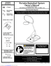 SPALDING 211230 Owner's Manual