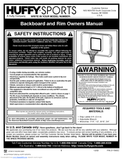 Huffy 211540C Owner's Manual