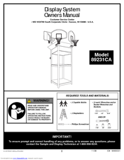 SPALDING 89231CA Owner's Manual