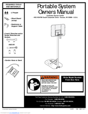 SPALDING M611411 Owner's Manual