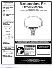 SPALDING M800034 Owner's Manual