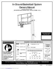 SPALDING M8809511 Owner's Manual