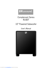 Russound R10DT User Manual