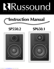 Russound SP550.2 Instruction Manual