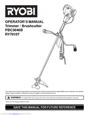 Ryobi PBC3046B Operator's Manual