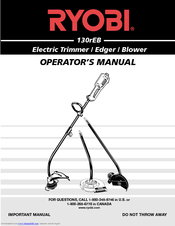 Ryobi 130rEB Operator's Manual