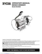 Ryobi BGH826 Operator's Manual