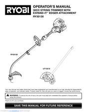 Ryobi RY30120, RY30140, RY30160 Operator's Manual