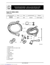 Saab B235 Installation Instructions Manual