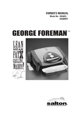 George Foreman GR38WHT Owner's Manual