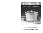 Farberware FSSC500 SPECIAL SELECT Use And Care Instructions Manual