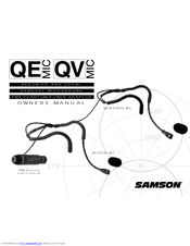 Samson QV VOCAL Owner's Manual