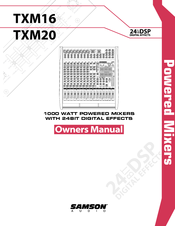 samson mixpad 9 channel download user manual