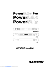 Samson PowerStrip PS9 Owner's Manual