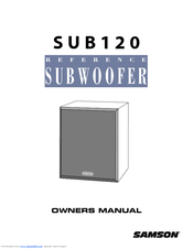 Samson SUB 120 Owner's Manual
