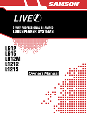 Samson L1215 Owner's Manual