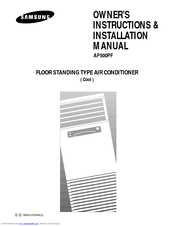 Samsung AP500PF Owner's Instructions & Installation Manual